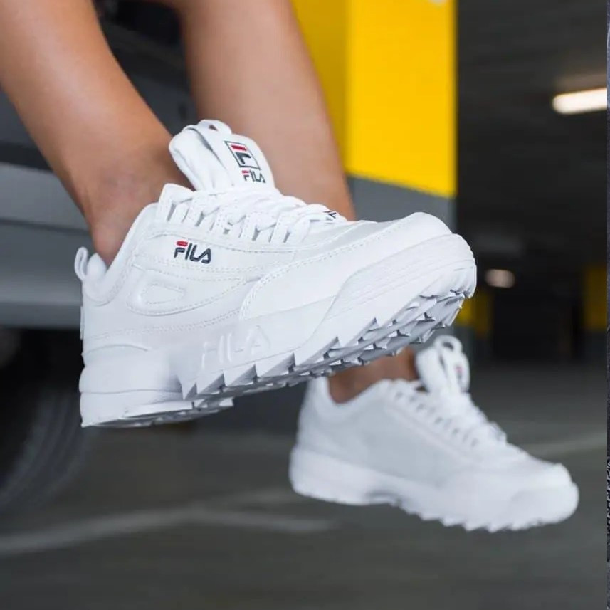 Кроссовки Женские FILA Disruptor Белые Кожаные Фила (размеры: 36,37) Видео Обзор Днепр - изображение 9