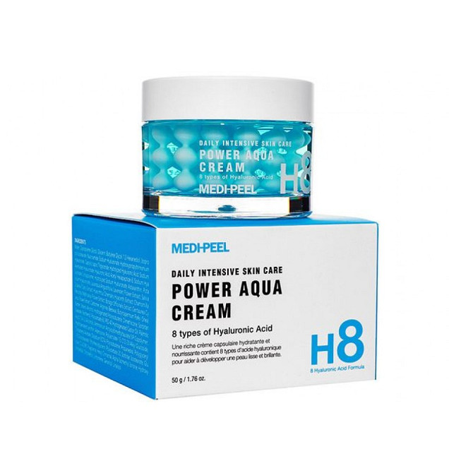 Увлажняющий крем с пептидными капсулами Power Aqua Cream Medi-Peel 50 мл Киев - изображение 2