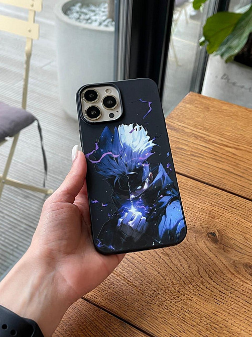 Премиум чехлы на Iphone ,Xiaomi , MEIZU ,HUAWEI и Samsung |  АНІМЕ ГОДЖО САТОРУ Черновцы - изображение 4