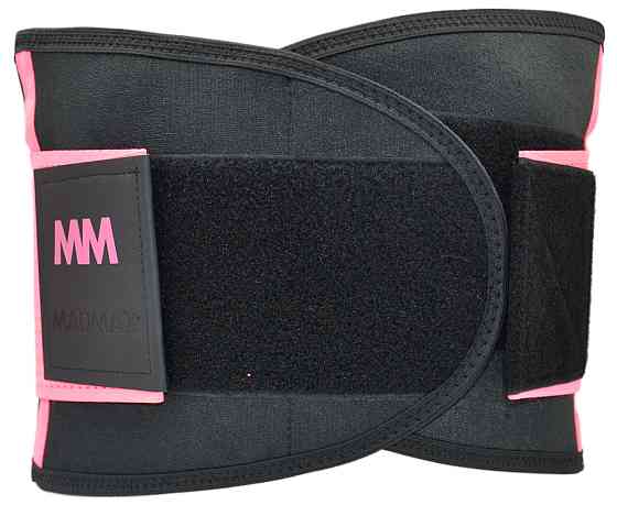 Пояс компрессійний MadMax MFA-277 Slimming belt Black/neon pink S Кам'янське