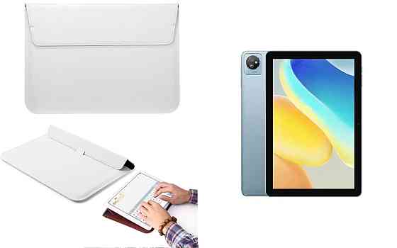 Чохол-конверт VitoCase для Blackview TAB 30, з функцією підставки для планшета Білий Київ