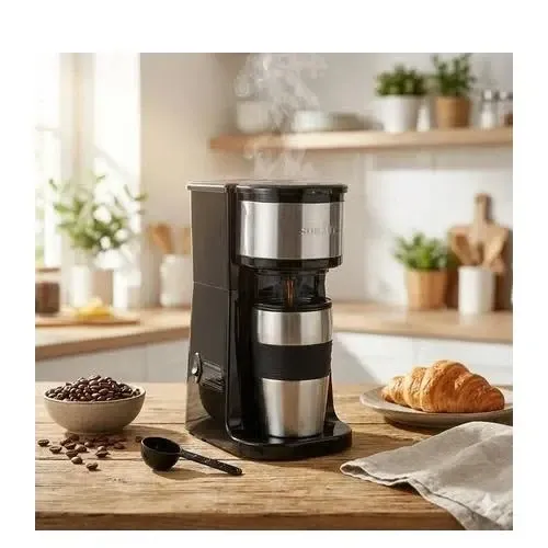 Кавоварка SK-04028 420 мл, з нержавіючої сталі, швидке нагрівання за 3 хвилини, компактна Одеса