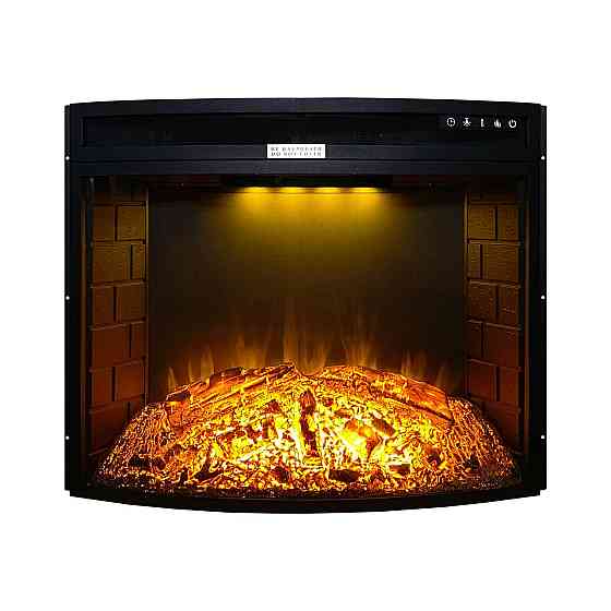 Электрокамин Royal Sky 28 (EF28C) с обогревом, со звуком, кирпичной кладкой, дровами и эффектом тления. Киев