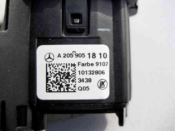 Mercedes-Benz  A2059051810 9107 Перемикач світла фар чорний C-Class W205 GLC X253 Coupe C253 V-Class W447 W448 Одеса