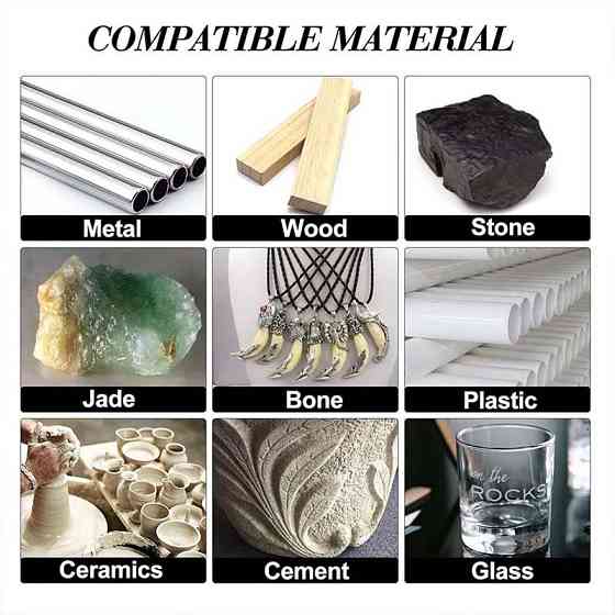 Набор борфрез 10 шт для дремеля и гравера Киев