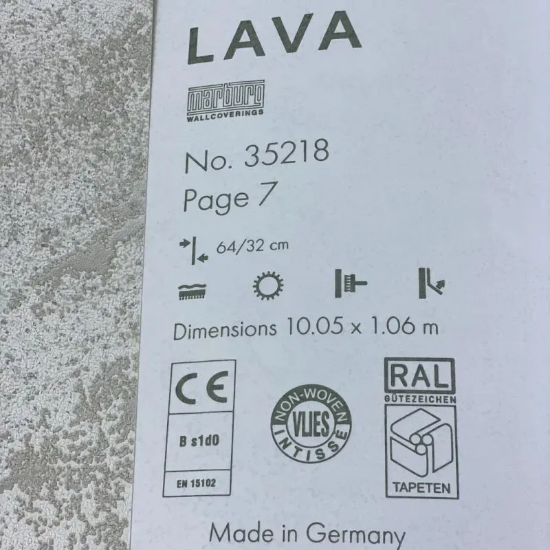 Шпалери Marburg Lava 35218 Киев - изображение 4