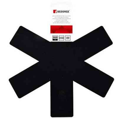 Аксессуар кухонный Bergner Захист для зберігання сковорідок Protect 5 предметів (BG-50200-BK) Винница