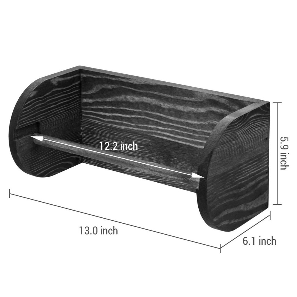 Тримач для паперових рушників "Ронге" венге Миколаїв - фото 2