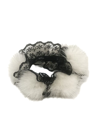 Гумка хутряна для волосся з норки Харків