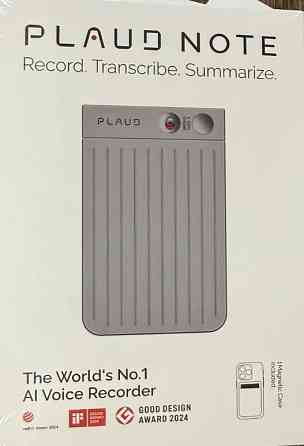 Цифровой диктофон PLAUD Note ChatGPT Empowered AI Voice Recorder Black Харьков