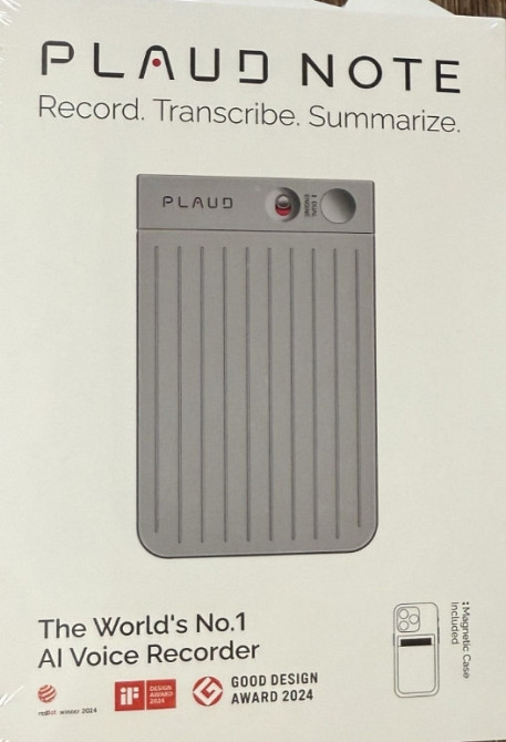 Цифровий диктофон PLAUD Note ChatGPT Empowered AI Voice Recorder Black Харків - фото 2