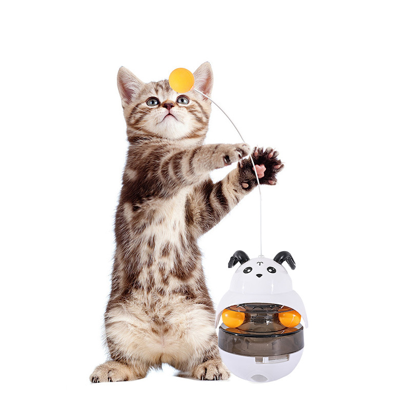 Игрушка DT-653 Неваляшка Барашек для котов с шариками и кормушкой Київ - фото 1