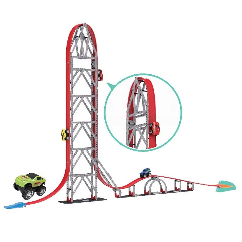 Автотрек магнитный,вертикальный на 440 детали CJ-2001006 Каменец-Подольский - изображение 2