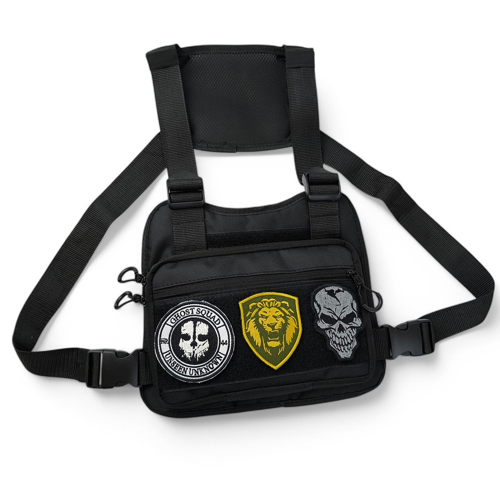 Чоловіча сумка через плече нагрудна, Чоловіча тактична армійська сумка однолямочна IP-23 Івано-Франківськ - фото 4