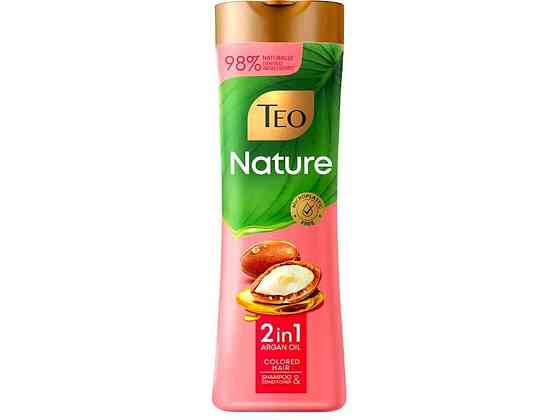 Шампунь-бальзам 350 мл NATURE 2IN1 ARGAN OIL ТМ TEO Solmir Київ