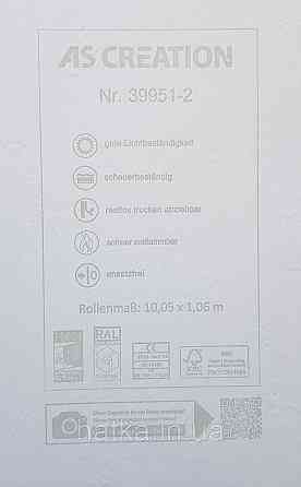 Шпалери вінілові на флізеліні AS creation Deluxe метрові під штукатурку під бетон матові світло-сірі 39951-2 Київ