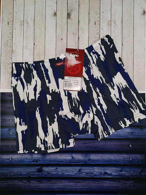 Трусы мужские шорты Bono 950323 50, Клетка Киев - изображение 1