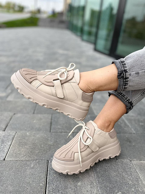 Olli Кросівки жіночі OLLI T-67-Люси кофе (весна-осінь, шкіра натуральна) (4780) Коломия - фото 10