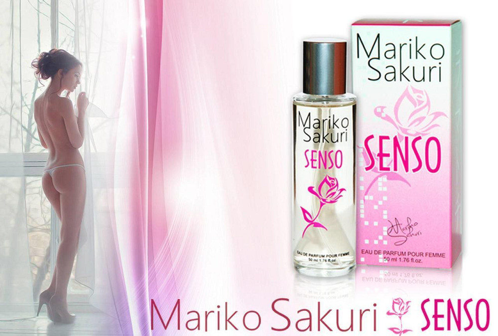 Парфуми з феромонами - Aurora Mariko Sakuri Senso Women, 50 мл Sex Aura Київ - фото 3