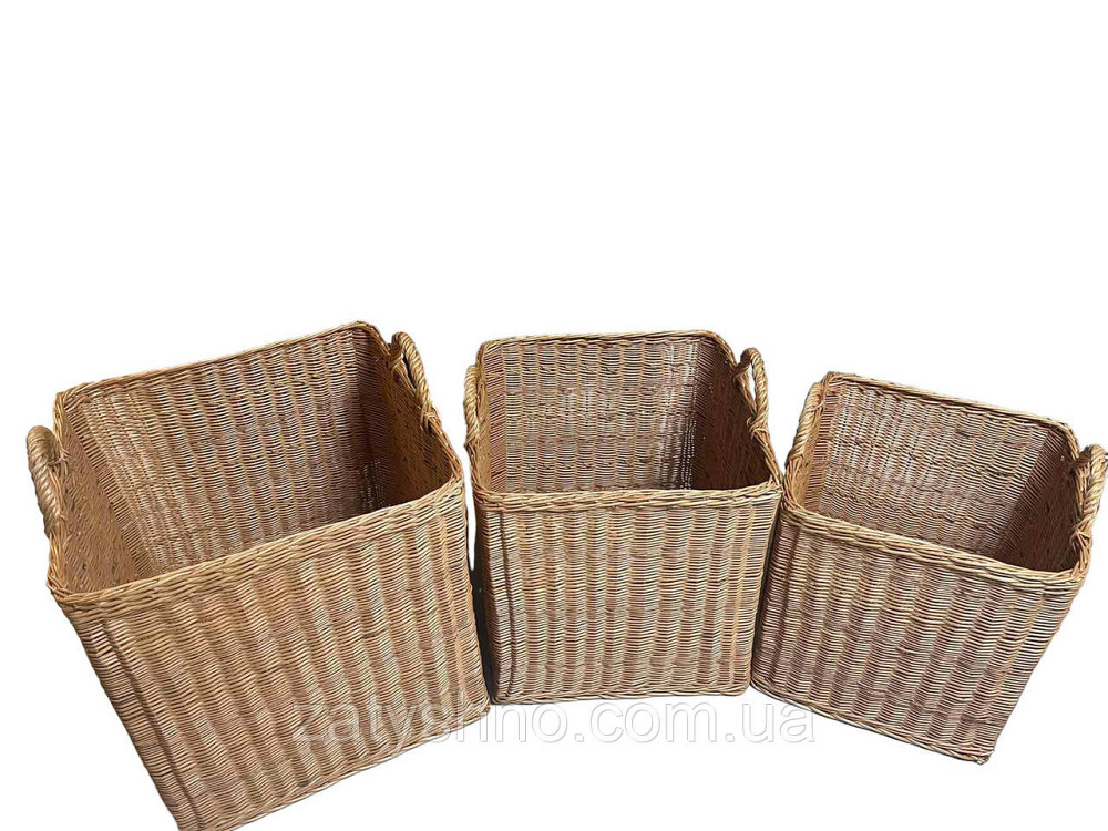 Ящик плетеный высокий вместительный Киев - изображение 3