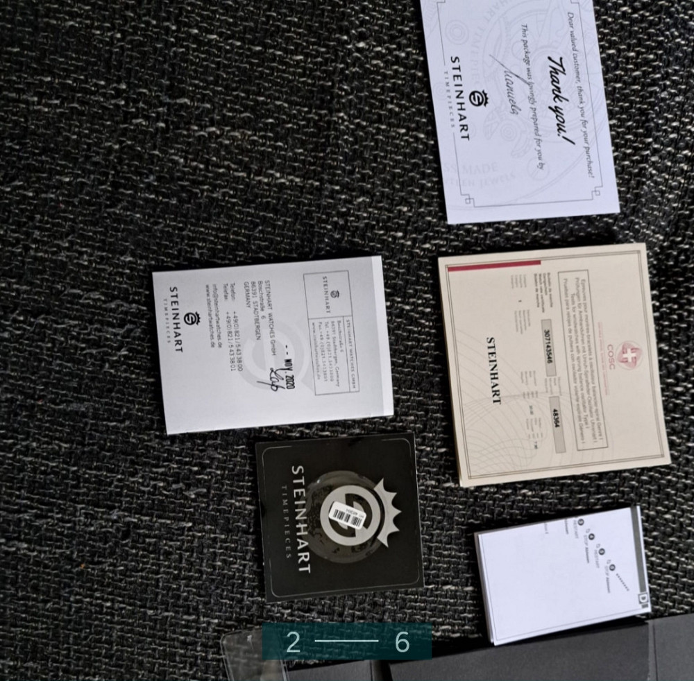 Лимитированные ! Steinhart Military 47mm new 1/50 единиц ..Чоловічий наручний годинник . Киев - изображение 2