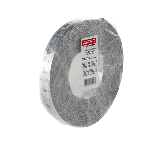 Стрічка монтажна перфорована 18*0,55мм*15м APRO Житомир - изображение 2