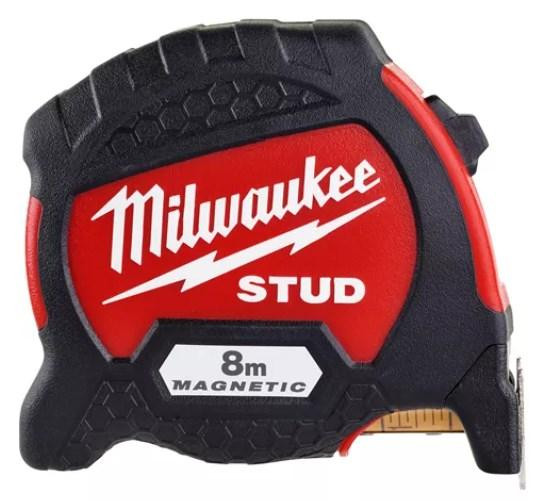 Рулетка магнітна метрична MILWAUKEE STUD, 8м (33мм) Одесса - изображение 1