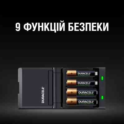 Зарядное устройство для аккумуляторов Duracell CEF27 + 2 rechar AA1300mAh + 2 rechar AAA750mAh (5001374) Винница