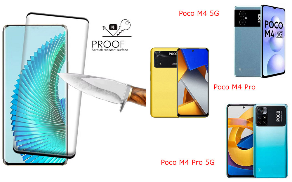 Захисне скло HyperGlass Pro для Poco M4 5G, Poco M4 Pro, Poco M4 Pro 5G – максимальна чутливість та захист Київ - фото 1
