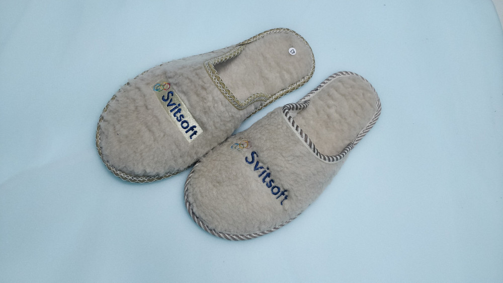 Тапочки с вышивкой женские мужские тапки на заказ от производителя Одесса - изображение 17