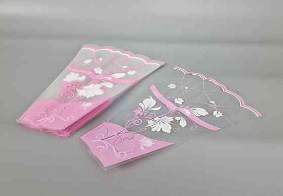 Упаковка конус под цветы h40/10низ/30верх