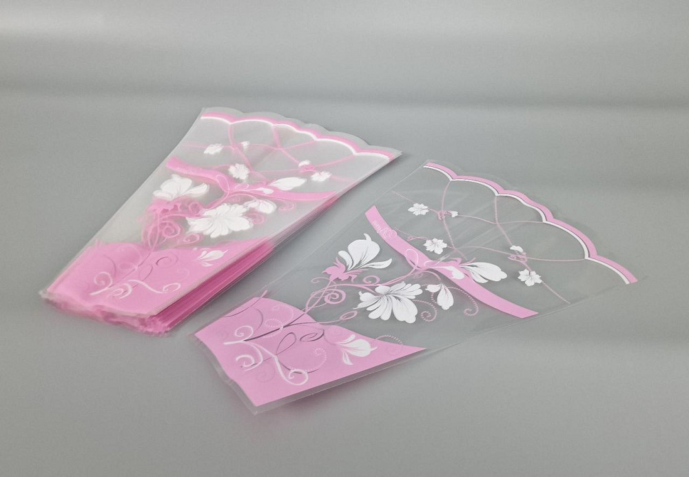 Упаковка конус под цветы h40/10низ/30верх