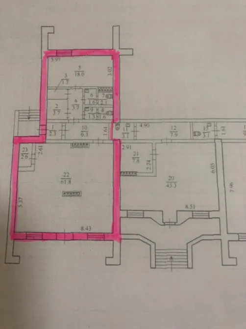 Суборенда 80 м2\ оренда 107 м2 на Робочій 160. Червона лінія, окремий вхід, 2 великих вікна на червону лінію. Власний туалет, точки води і каналізації Дніпро - фото 9