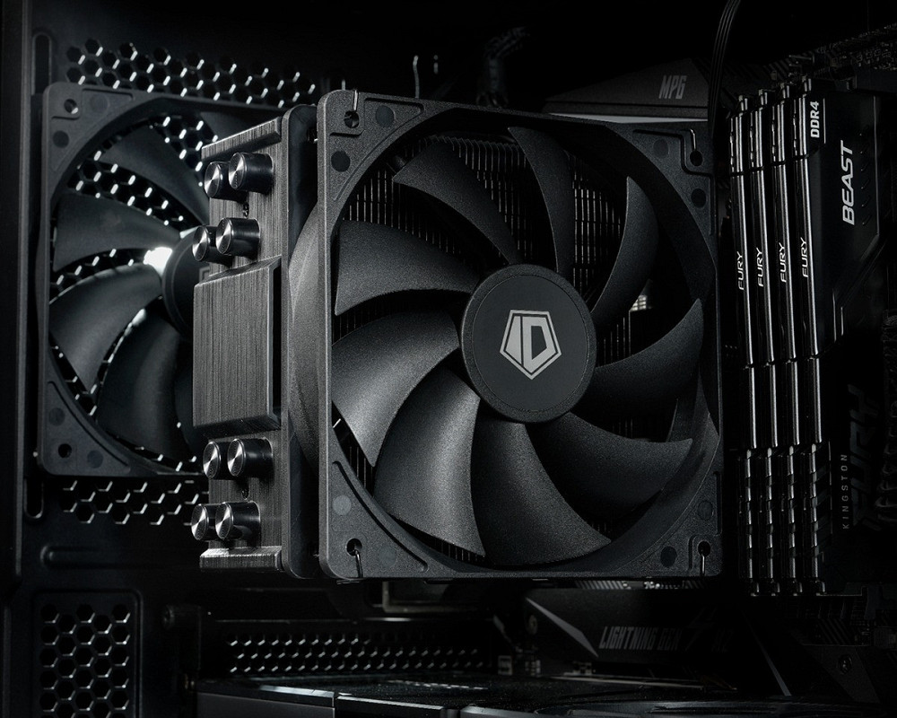 Кулер процесорний ID-Cooling SE-214-XT Black Чорний Харьков - изображение 6