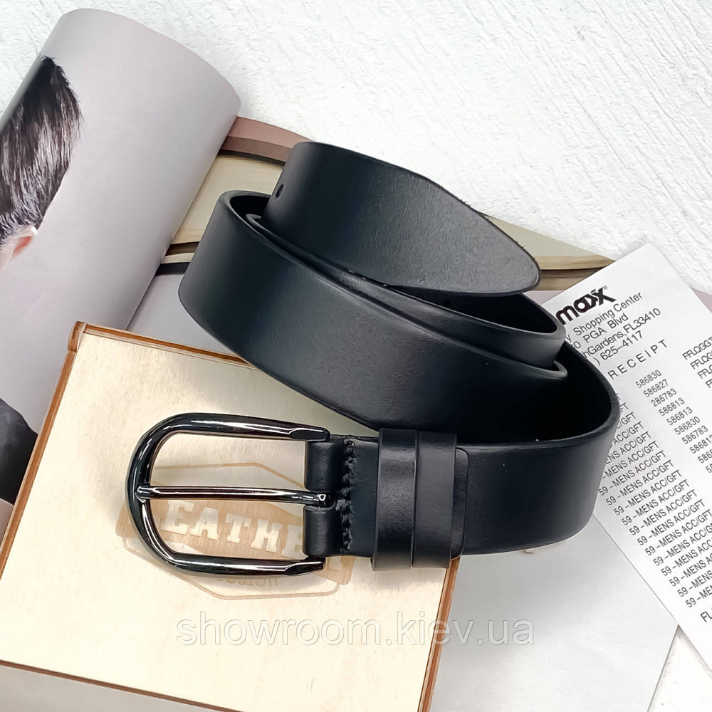 Женский кожаный ремень Leather Collection (7803) Киев - изображение 1