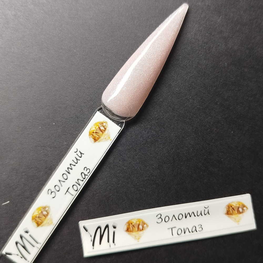 Наліпка на тіпсу (палітру) для бази Mi Золотий Топаз (9 x 55 мм) Херсон - фото 1
