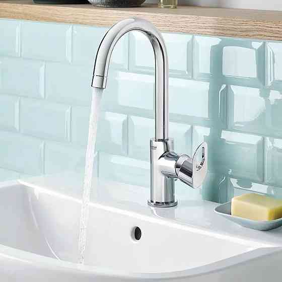 Смеситель для раковины высокий Grohe BauLoop L-Size 23763000 Киев