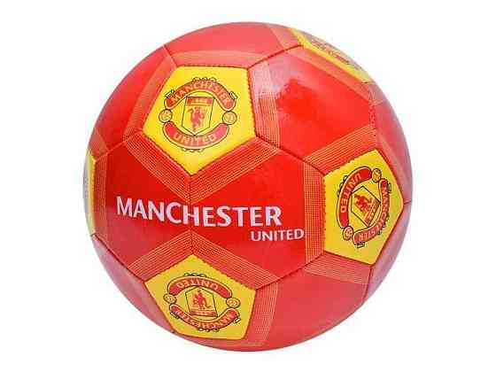 Мяч футбольний розмір 5 ПВХ вага 280г MANCHESTER UNITED EN 3313 ТМ METR Київ