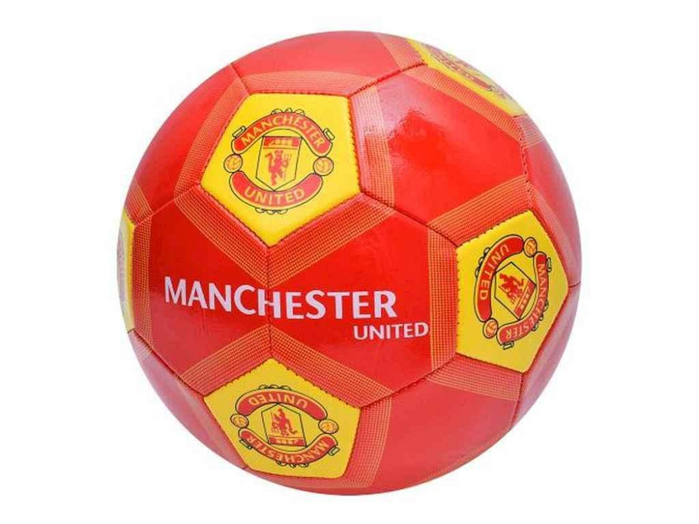 Мяч футбольний розмір 5 ПВХ вага 280г MANCHESTER UNITED EN 3313 ТМ METR Київ - фото 1
