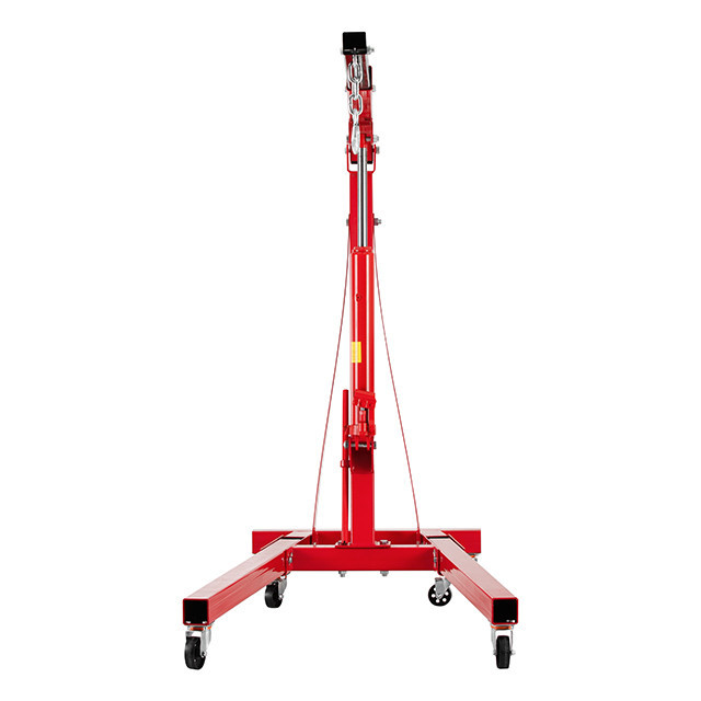 Кран-знімач двигуна гідравлічний підкатний 1 т INTERTOOL GT0807 Київ - фото 8