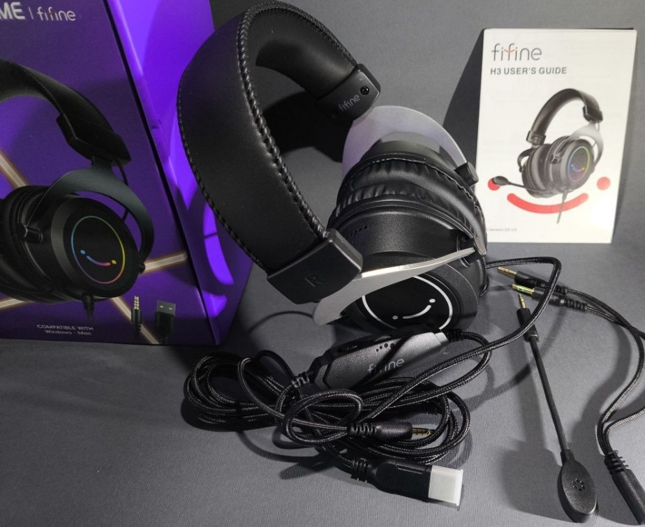 ‼️Fifine H3 Ampligame - Ігрові навушники, гарнітура + гарантія 90 днів Киев - изображение 1