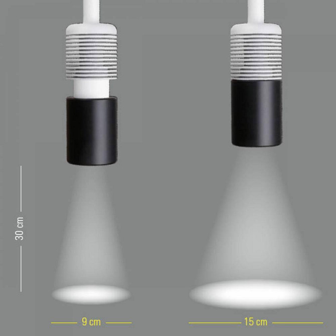 Обзорная LED лампа, фокус, с креплением на струбцине, белая, Luxamed Днепр - изображение 3