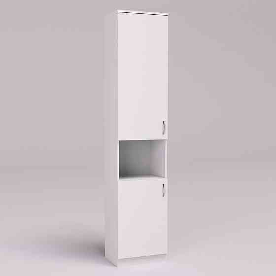 Шкаф офисный ОПК-1, Белый, 450/340/2100 Львов