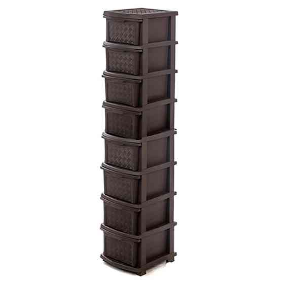 Комод пластиковый 8 ящиков 