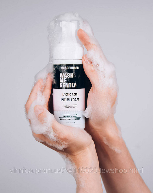 Пенка для интимной гигиены с молочной кислотой и соком алоэ вера WASH ME GENTLY Mr.SCRUBBER 150 мл Черновцы - изображение 2