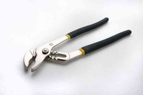 Клещи трубные обрезиненные 200 мм (СИЛА) Харьков