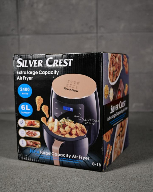 Електрична безоливна аерофритюрниця MAXTOP 6 л 3600w ТР6533 Одеса - фото 3