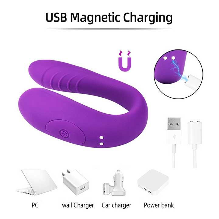 Вакуумний вібратор для пар - Рожевий - Вібратори Вінниця - фото 6