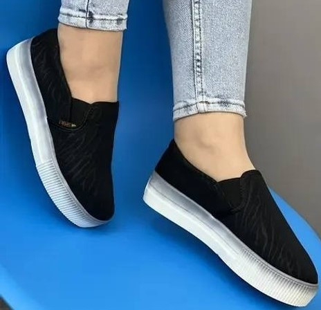 Жіночі Чорні Сліпони Мокасини на Високої Толстой Підошві Танкетке (розміри: 36,37,38,39) Дніпро - фото 1