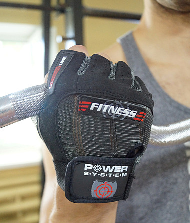 Рукавички для фітнесу Power System PS-2300 Fitness Grey/Black XXL Кам'янське - фото 8